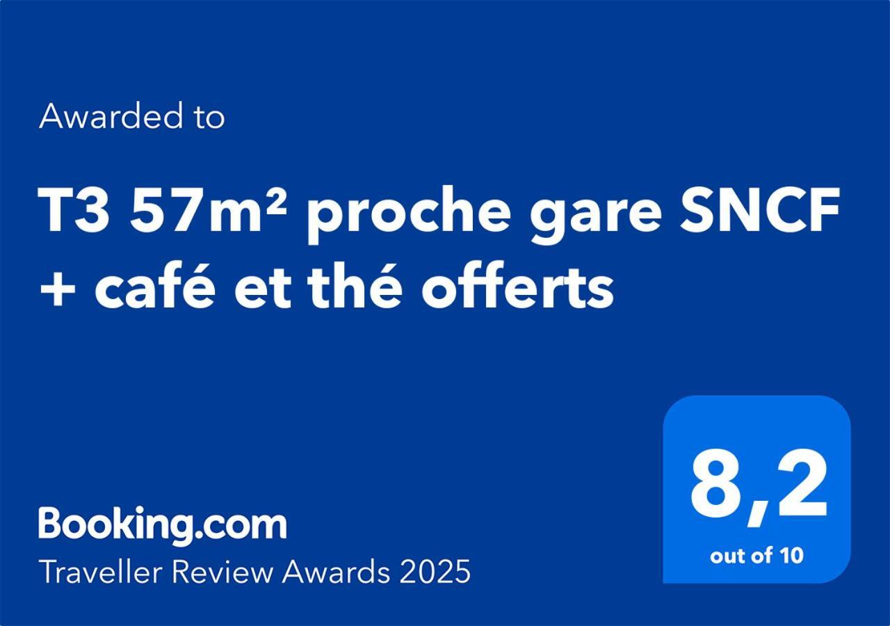 オルレアンT3 57M2 Avec Balcon Proche Gare Sncf, Wifi Et Cafe Et The Offertsアパートメント エクステリア 写真